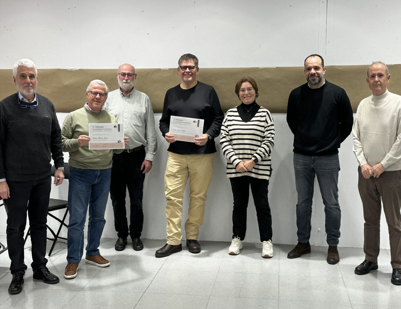 Entrega de premios del III Certamen Cámara en mano