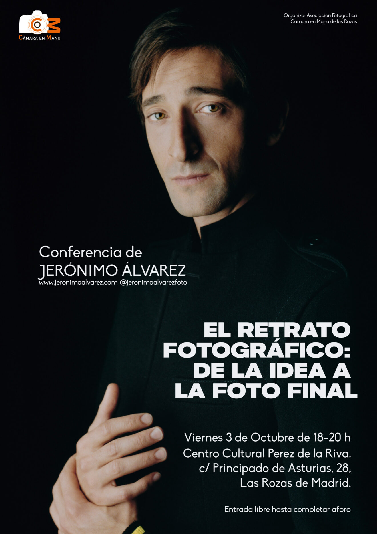Conferencia de Jerónimo Álvarez en Las Rozas